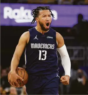  ?? Jed Jacobsohn / Associated Press ?? New Knicks guard Jalen Brunson said he isn’t letting the chatter of being overpaid affect his focus or game.