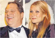  ?? FOTO: DPA ?? Auch Gwyneth Paltrow belastet Harvey Weinstein. Die Aufnahme entstand 2002 – ein paar Jahre zuvor soll er sie belästigt haben.