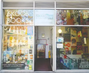  ?? SKOOB BOOKS ?? If you don’t get the name at first, the storefront window of Skoob pretty much spells it out. Now do you understand? The store features more than 50,000 second-hand titles.