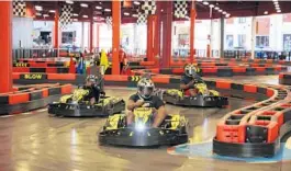  ?? RICARDO RAMIREZ BUXEDA/ ORLANDO SENTINEL ?? Karting Orlando is one of the attraction­s at Dezerland, a combinatio­n auto museum and fun center in the old Artegon mall.