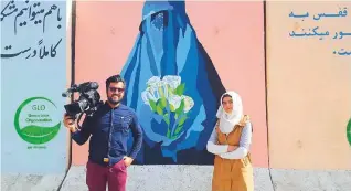  ??  ?? Pakistani film-maker Shehzad Hameed Ahmad’s documentar­ies on Afghanista­n war won two awards at Germany’s World Media Festivals 2020.