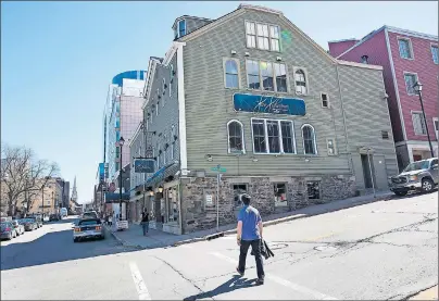  ?? CP PHOTO/DARREN CALABRESE ?? The Five Fishermen restaurant in Halifax has been a fixture of downtown Halifax’s dining scene since 1975, serving up fine seafood and the odd apparition.