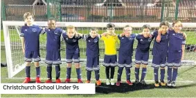  ??  ?? Christchur­ch School Under 9s