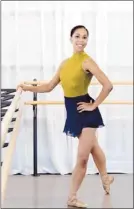  ?? Karen Pulfer Focht The Commercial Appeal ?? Elizabeth Mensah, 22, moved to Memphis to take a position with Ballet Memphis. She studied with the renowned Joffrey Ballet School in New York and Chicago.
