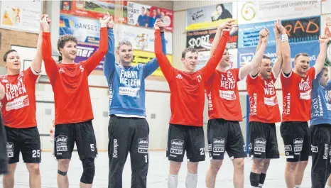  ?? FOTO: SASCHA RIETHBAUM ?? Die Handballer der MTG Wangen haben im Jahr 2024 bisher alle Spiele gewonnen.