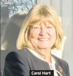  ??  ?? Carol Hart