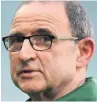  ??  ?? UNFAZED Martin O’Neill