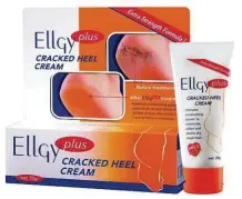  ??  ?? Ellgy Plus Cracked Heel Cream 50g is available at all leading clinics, pharmacies and Chinese medical halls nationwide.