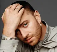  ?? PHOTO COURTESY OF CAPITOL RECORDS ?? Sam Smith celebrates his “Love Goes,” with a live performanc­e streamed from Abbey Road Studios in London at 4 p.m. today.