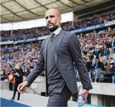  ?? Foto: AFP/Odd Andersen ?? Hat bis zu seinem Weggang noch einiges vor: Bayern-Coach Guardiola