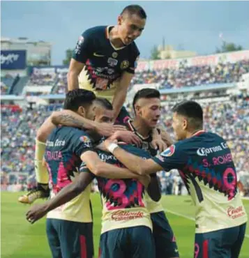  ?? MEXSPORT ?? Las Águilas llegan motivadas a esta fecha tras imponerse en el Clásico nacional.|