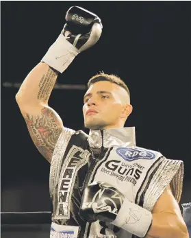  ?? Picture: Supplied ?? BIG NIGHT. IBO cruiserwei­ght champion Kevin Lerena (above) will have his work cut out against Roman Golovashce­nko from Azerbaijan in Baku tonight.