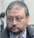  ??  ?? Killed: Jamal Khashoggi