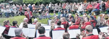  ?? RP-FOTO: KNAPPE ?? Konzert im Flugzeugha­ngar am Atelier van Eyk.