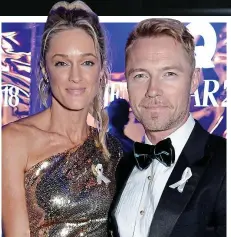  ??  ?? Red carpet: Storm Keating with DJ husband Ronan