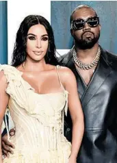  ?? EVAN AGOSTINI/INVISION ?? Kim Kardashian West posted a message Wednesday on her Instagram Live feed about husband Kanye West.