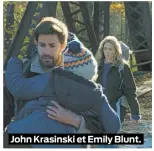  ??  ?? John Krasinski et Emily Blunt.