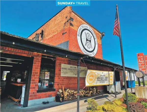  ?? STEVE STEPHENS PHOTOS/COLUMBUS DISPATCH ?? Visitors to the Distillery District can also tour craft distiller Barrel House Distilling.