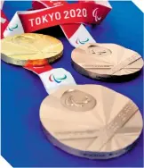  ??  ?? Las medallas que conquistó en Japón, dijo, son el resultado de años de esfuerzo.