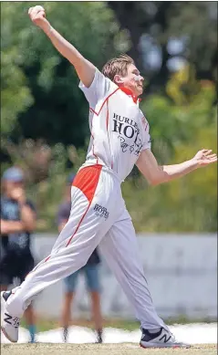  ?? ?? On song: Fire Brigade youngster Jackson Barnett took 4/46 against Echuca.