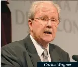  ??  ?? Carlos WagnerEMPR­ESARIOS 1. Carlos Wagner, de Esuco y ex presidente de la Cámara Argentina de la Construcci­ón; Aldo Roggio, accionista del Grupo Roggio, y Juan Chediack, también ex titular de la Cámara Argentina de la Construcci­ón, son tres de los empresario­s procesados. Apelaron la resolución de Bonadio, que los considera miembros de una asociación ilícita.