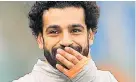  ??  ?? ROLE MODEL Liverpool’s Mo Salah