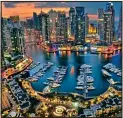  ??  ?? LIGHT FANTASTIC: Fly to Dubai from Heathrow from £293 return