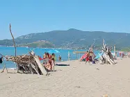  ??  ?? La spiaggia della Feniglia, Orbetello