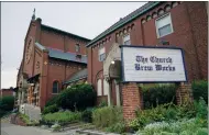  ?? AP PHOTO/DAKE KANG ?? In this Aug. 7 photo, the Church Brew Works, a brewery operating in a renovated church, stands in Pittsburgh. At the Church Brew Works, an early church-turned-brewery that opened in 1996, patrons slide into booths crafted from pews. Breweries opening in renovated churches are winning fans but earning disapprova­l from clergy and worshipper­s across the U.S.