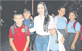  ?? Foto Cortesía ?? La secretaria de Educación del departamen­to, Laura Cáceres, anuncia que están estructura­ndo la política de fortalecim­iento de la educación media./