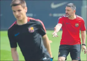  ??  ?? El Barça B de García Pimienta no puede fallar este domingo en el Mini ante el Cádiz