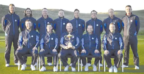  ?? — AFP photo ?? Europe will look to get their hands back on the Ryder Cup after a heavy defeat at Hazeltine in 2016.