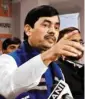  ??  ?? BJP spokespers­on Shahnawaz Hussain