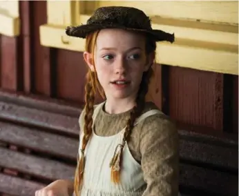  ?? CAITLIN CRONENBERG ?? Irish-Canadian actress Amybeth McNulty, 15, had to work with a dialect coach to nail the local accent.