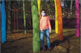  ?? MARKUS SCHREIBER — THE ASSOCIATED PRESS ?? Pollina Dinner, 9, at the Arche, or Ark, an organizati­on that supports children, youth and families, in the Hellersdor­f neighborho­od on the eastern outskirts of Berlin, Germany, on Tuesday.