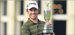  ??  ?? Louis Oosthuizen, who won the Open at St Andrews in 2010, will be joined in the Champions Challenge this summer by legend Tom Watson, above.