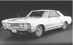  ?? GENERAL MOTORS ?? The original Buick Riviera has become a design icon.