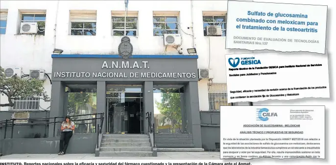  ?? JUAN OBREGON ?? INSTITUTO. Reportes nacionales sobre la eficacia y seguridad del fármaco cuestionad­o y la presentaci­ón de la Cámara ante el Anmat.