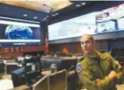  ??  ?? Royal Canadian Air Force Col. Travis Morehen is the command center’s director.