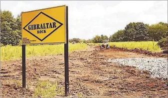  ?? MEDIANEWS GROUP FILE PHOTO ?? A stop-work order prevented a 2009attemp­t by Gibraltar Rock to begin preparing the site off Route 73for quarry operations.