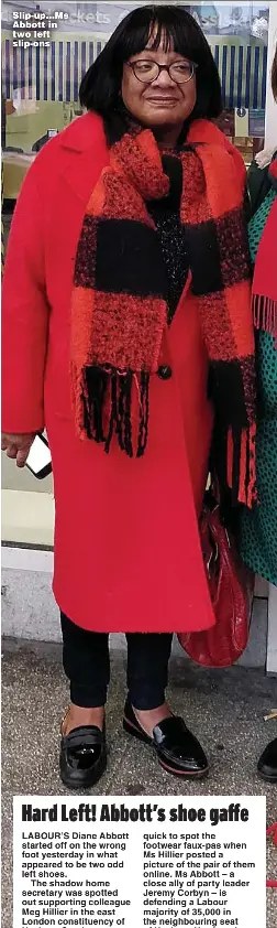 Hard Left Abbott S Shoe Gaffe Pressreader