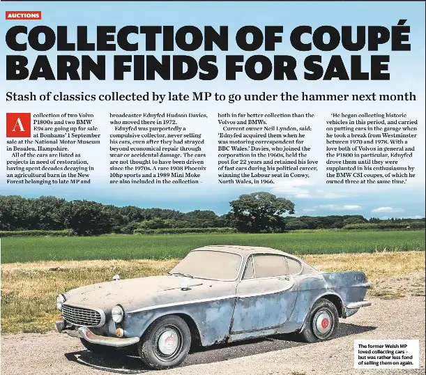 COLLECTION OF COUPÉ BARN FINDS FOR SALE PressReader