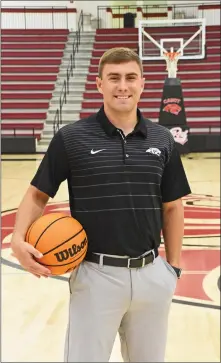  ?? STACI VANDAGRIFF/THREE RIVERS EDITION ?? Logan Bailey was named the new head basketball coach for Cabot High School on April 21. He replaces Chris Meseke, who resigned in January.