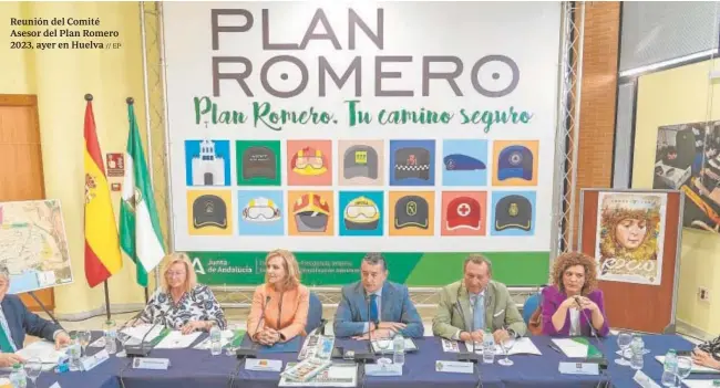  ?? // EP ?? Reunión del Comité Asesor del Plan Romero 2023, ayer en Huelva