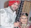  ??  ?? IN HAPPIER TIMES: (From left) Reena Chauhan of Kaithal, Amrit Pal Kaur of Budhlada, Ritu Sharma of Palampur and Rupali Gupta of Bathinda at their weddings.