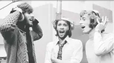  ?? HBO ?? Musical brothers Barry Gibb, left, Robin Gibb and Maurice Gibb are the subjects of The Bee Gees: How Can You Mend a Broken Heart.