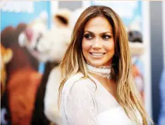  ??  ?? Jennifer Lopez