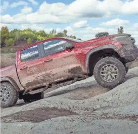  ?? MOTORTREND ?? The Chevrolet Colorado is MotorTrend’s Truck of the Year.