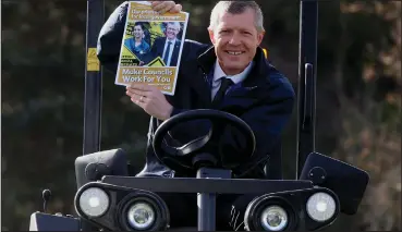  ??  ?? Scottish LibDem leader Willie Rennie launches the party’s council elections manifesto