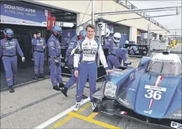  ??  ?? Stéphane Richelmi : « Vu le potentiel de l’équipe et des pilotes, avec une auto de dernière génération, nous devons être en mesure de jouer la gagne partout et de participer à la course au titre. » (Photo Eric Damagnez)